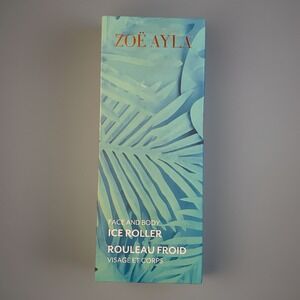 Zoe Ayla Face & Body Ice Roller Cold Therapy Tool Puffiness Redness NEW